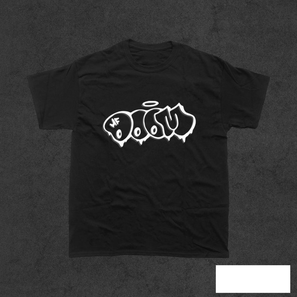 MF Doom Graffiti T-Shirt MF Doom Tee MF Doom Shirt Rap Shirt Hip Hop Shirt